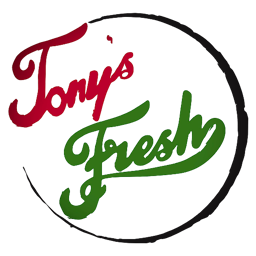 Tony’s fresh logo.